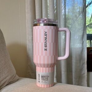 Stanley Striped Pink Tumbler